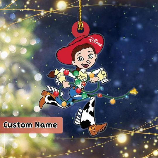Personalized Jessie Disney Trip Ornament, Toy Story Ornaments