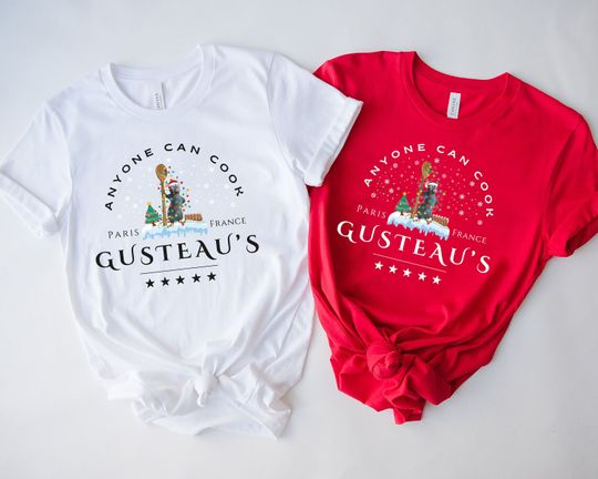 Ratatouille Christmas Shirt, Disney Chef Christmas Shirt, Chef Remy Christmas Shirt