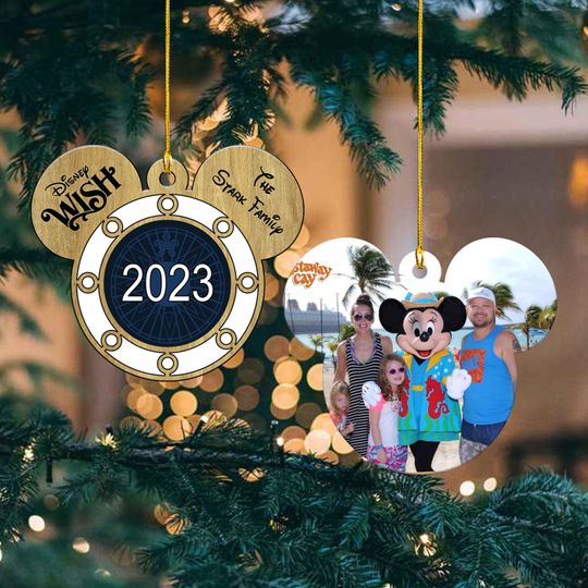 Personalized Disney Cruise Very Merry Time Cruises Ornament