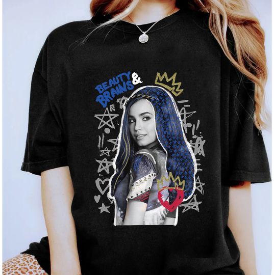 Disney Descendants 2 Evie Collage T-Shirt, Cute Evie Shirt