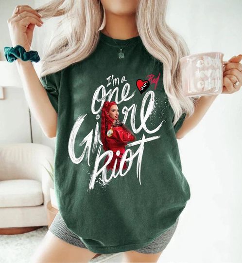 Disney Descendants The Rise Of Red I'm A One Girl Riot Red Shirt