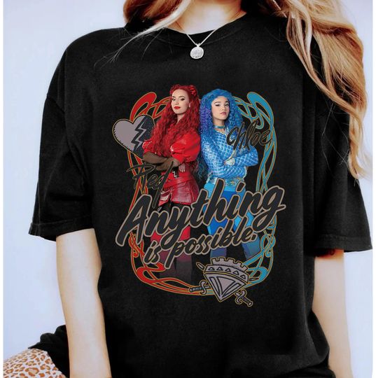 Disney Descendants The Rise Of Red Anything Is Possible T-Shirt