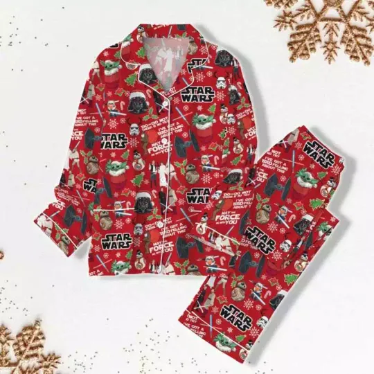 Star Wars Christmas Pajamas, Darth Vader Pajamas, Disney Family Pajamas Set