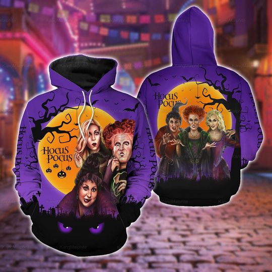 Hocus Pocus Hoodie, Disney Hocus Pocus Hoodie, Halloween Disney Shirt, Halloween Shirt