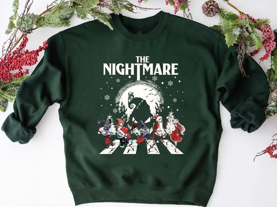 The Nightmare Before Christmas Shirt, Disney Jack Skellington Sally Oogie Boogie Shirt