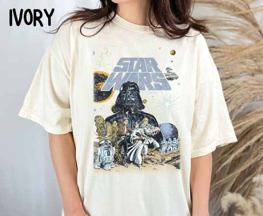 Star Wars  Shirt, Retro Star Wars Shirt, c3po, Birthday Shirt, Matching Disney Tees, Family Matching Disney world Shirts