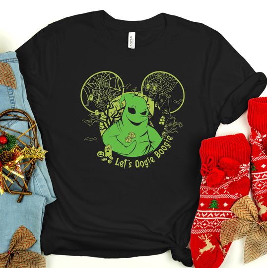 Lets Oogie Boogie Halloween Shirts, Halloween Party Shirt, Nightmare Before Christmas Shirts, Vintage Disneyland Oogie Boogie Shirt