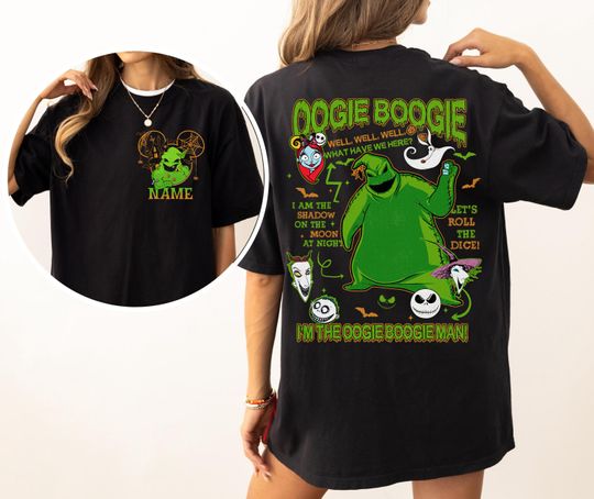 Disney Halloween Nightmare Before Christmas Oogie Boogie Shirt, Oogie Boogie Bash 2024 Tee