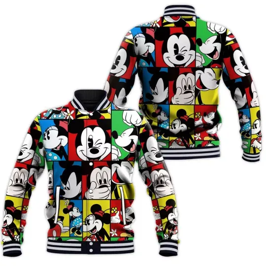 Mickey Mouse Disney Baseball Jacket