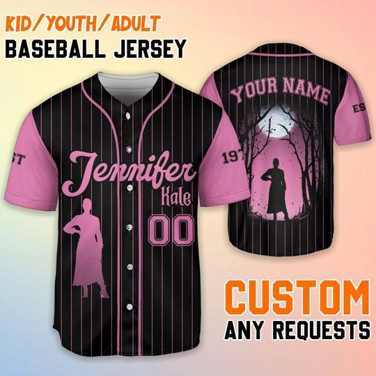Custom Agatha All Along Agatha Jennifer Kale Baseball Jersey, Disney Agatha