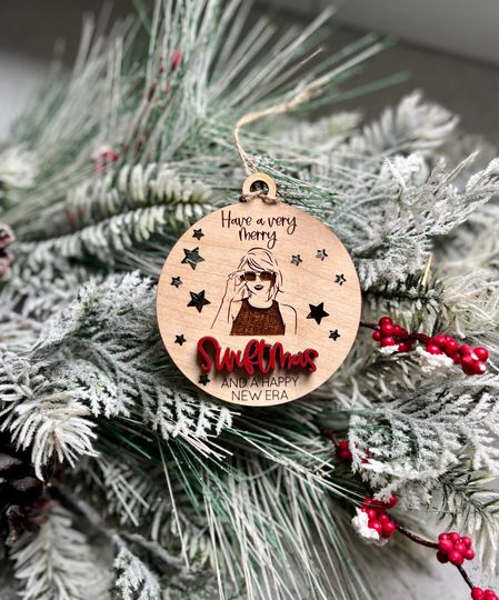 Merry Swiftmas Ornament | Christmas Ornament | 2024