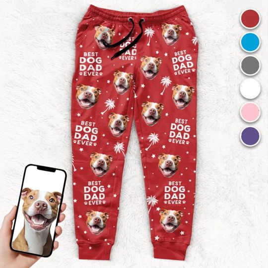 Custom Photo Warm Wishes And Wet Noses This Holiday Season - Dog & Cat Pajama Pants