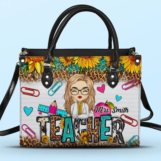 Personalized Teacher Handbag