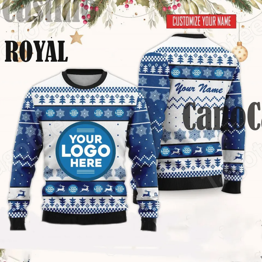Custom Logo Company Ugly Sweater