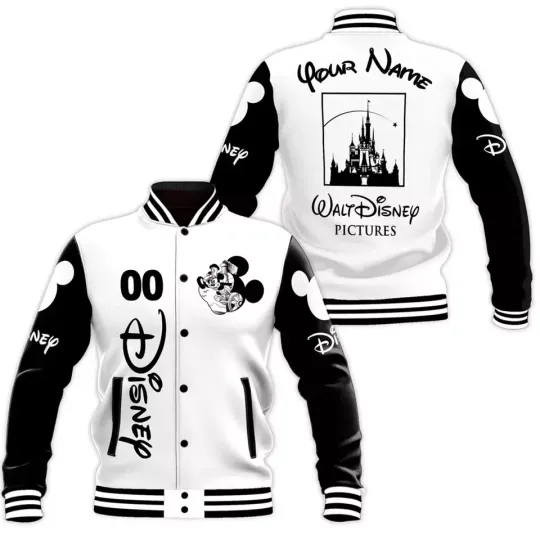 Personalized Disney Baseball Jacket