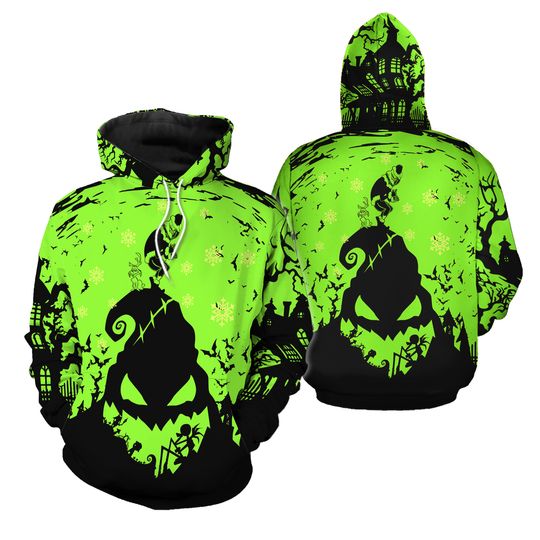 Oogie Boogie Halloween Hoodie Legging, Nightmare Before Christmas Movie,  Disneyland Halloween Family Trip