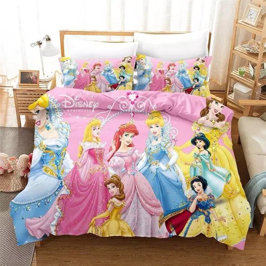 Disney Princess Cinde Bella #4 Bedding Set Home Textiles Soft