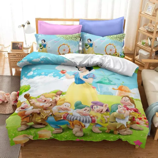 Disney Princess Cinde Bella #5 Bedding Set Soft Queen Kids King