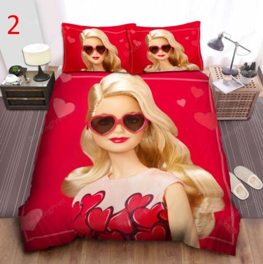 Barbie Bedding Set Cartoon Disney Bedding Sets