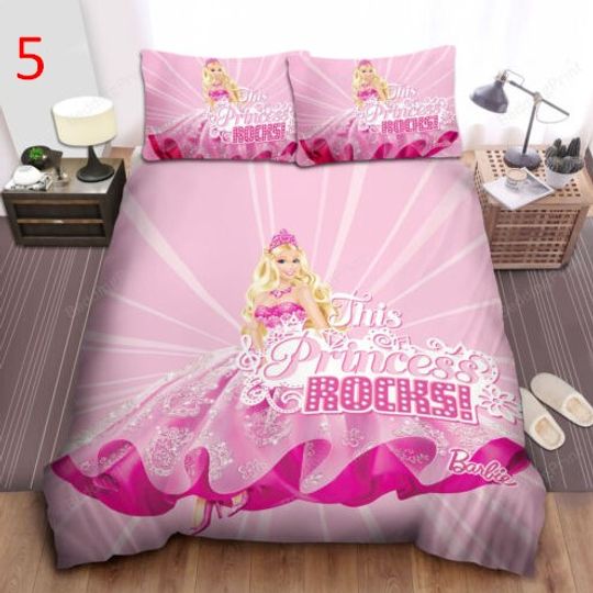 Barbie Bedding Set Cartoon Disney Bedding Sets