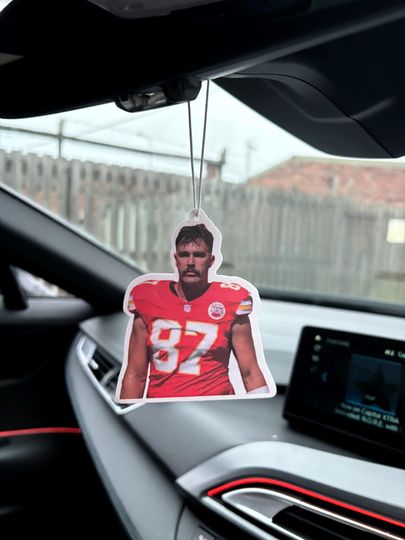 Travis Kelce Car Air Freshener, football, Christmas Gift