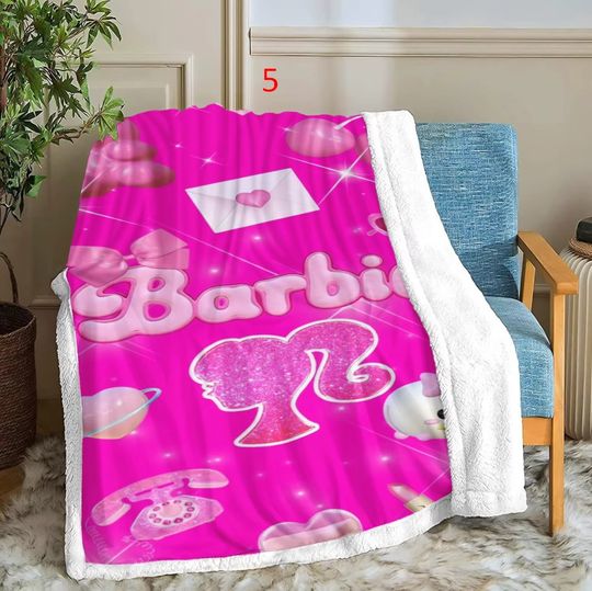 Barbie Disney Baby Custom Blankets Fleece Blankets
