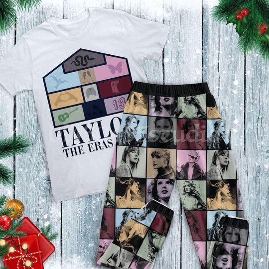 TS Eras Tour Family Christmas Pajamas