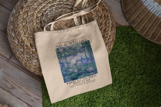 The Lakes Where All The Poets Went To Die, The Lakes Tote Bag
