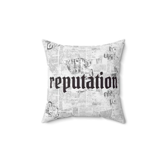 Reputation Album Throw Pillow