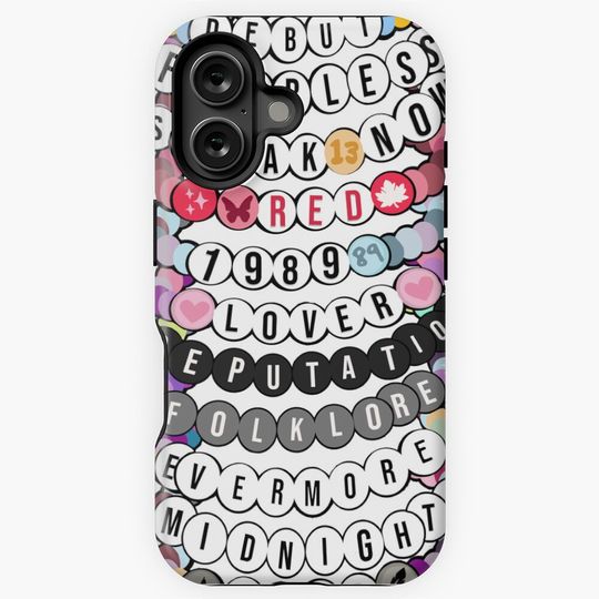 Taylors ERAS TOUR friendship bracelet  iPhone Case