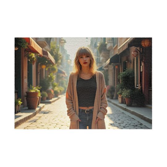 TAYL0R SWIFT Cardigan Jigsaw Puzzle