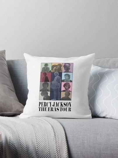 Percy Jackson Eras Tour Poster Pillow