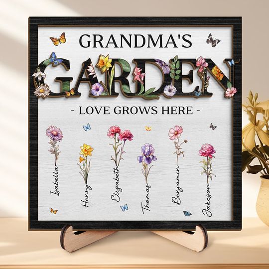 We Are Connected With One Another - Family Personalized Wooden Plaque