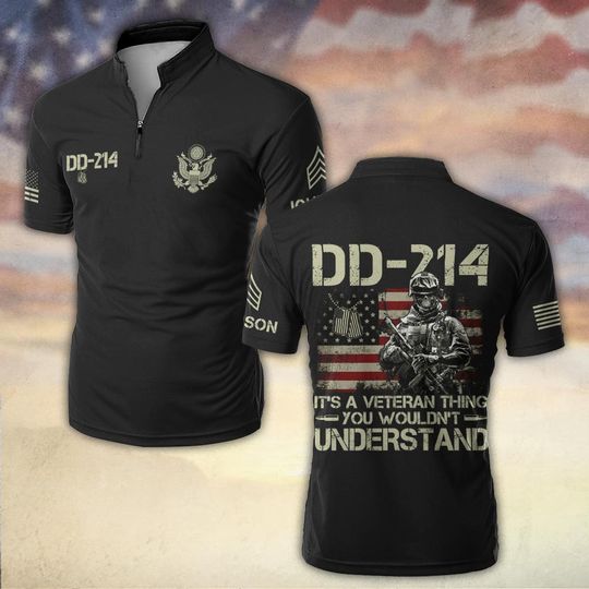 DD-214 Veteran Bowling Shirts – It’s A Veteran Thing, You Wouldn’t Understand