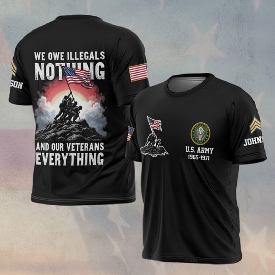 We Owe Our Veterans Everything T-Shirt