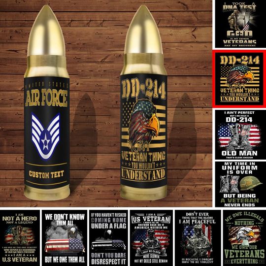 Customized U.S.Air Force Quotes Bullet Tumbler