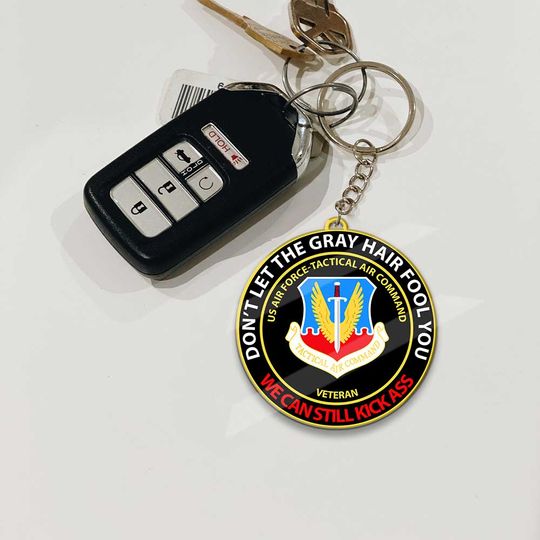 Customized USAF Command Don’t Let The keychain