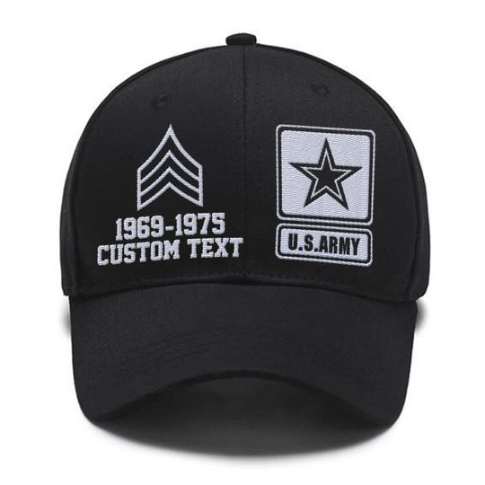 Customized US Military Embroidered Baseball Cap