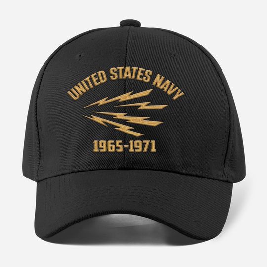 Customized U.S Veteran Navy Ratings Embroidered Baseball Cap