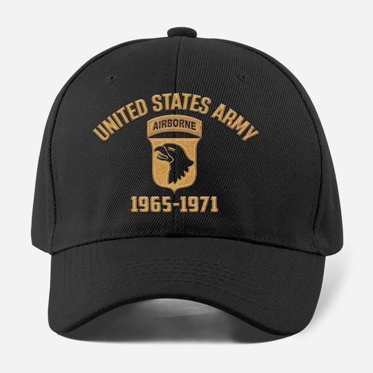 Customized U.S Veteran Army Divisions Embroidered Baseball Cap