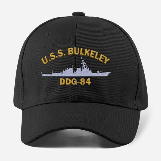 Customized U.S Veteran Navy Ships Embroidered Baseball Caps