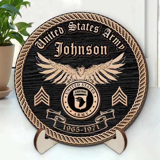 Customized U.S Veteran Army Divisions