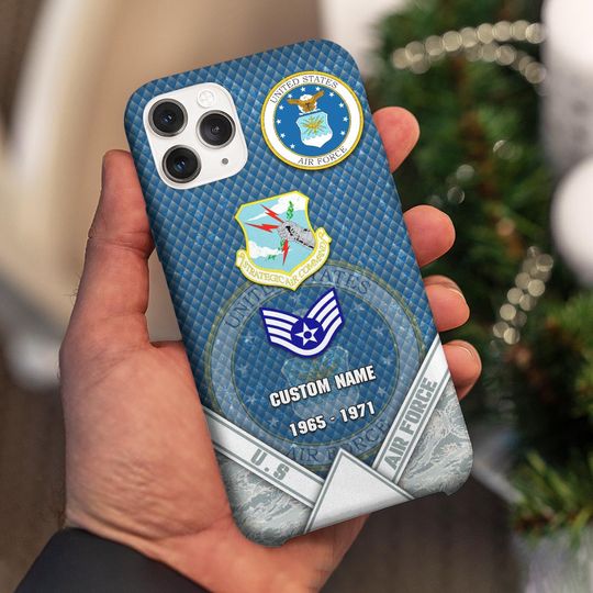 Customized US Air Force Commands Phone Case