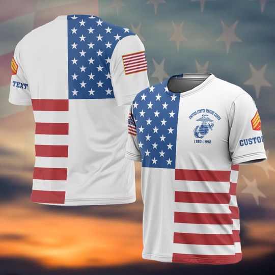 Customized Military 3D Tshirt