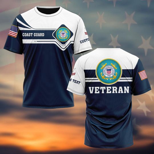 Customized U.S Coast Guard Veteran Shirts
