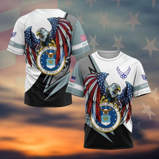 Customized US Air Force Veteran Shirts