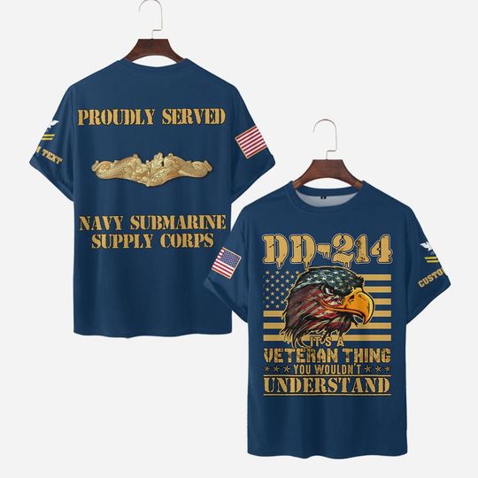 Customized US Navy Skill – It’s A Veteran Thing You Wouldn’t Understand 3D shirts