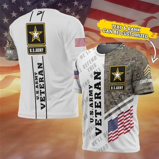 Customized US Veteran Camouflage