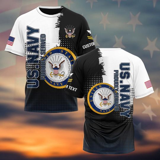 Customized US Navy Veteran Shirts