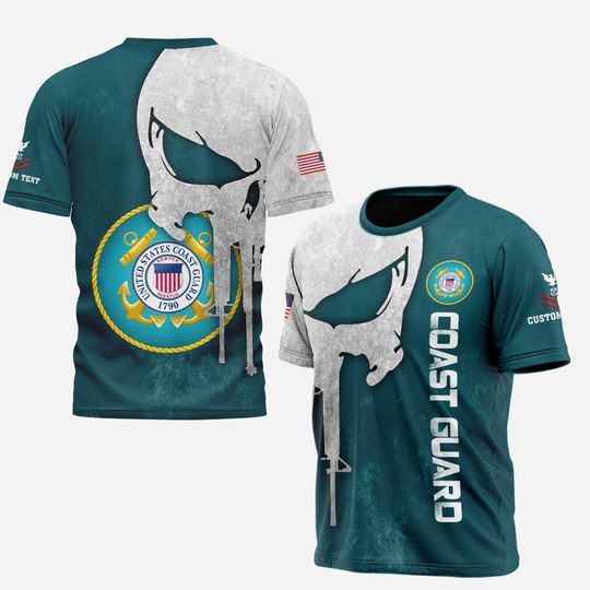 Customized U.S. Coast Guard  3D Shirts